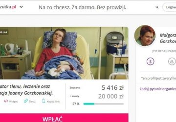 Trwa zbiórka na koncentrator tlenu dla Joanny
