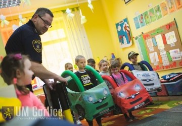 Straż Miejska odwiedziła przedszkolaków z Elfika