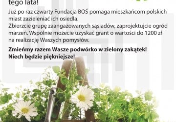 Konkurs „Zielona ławeczka