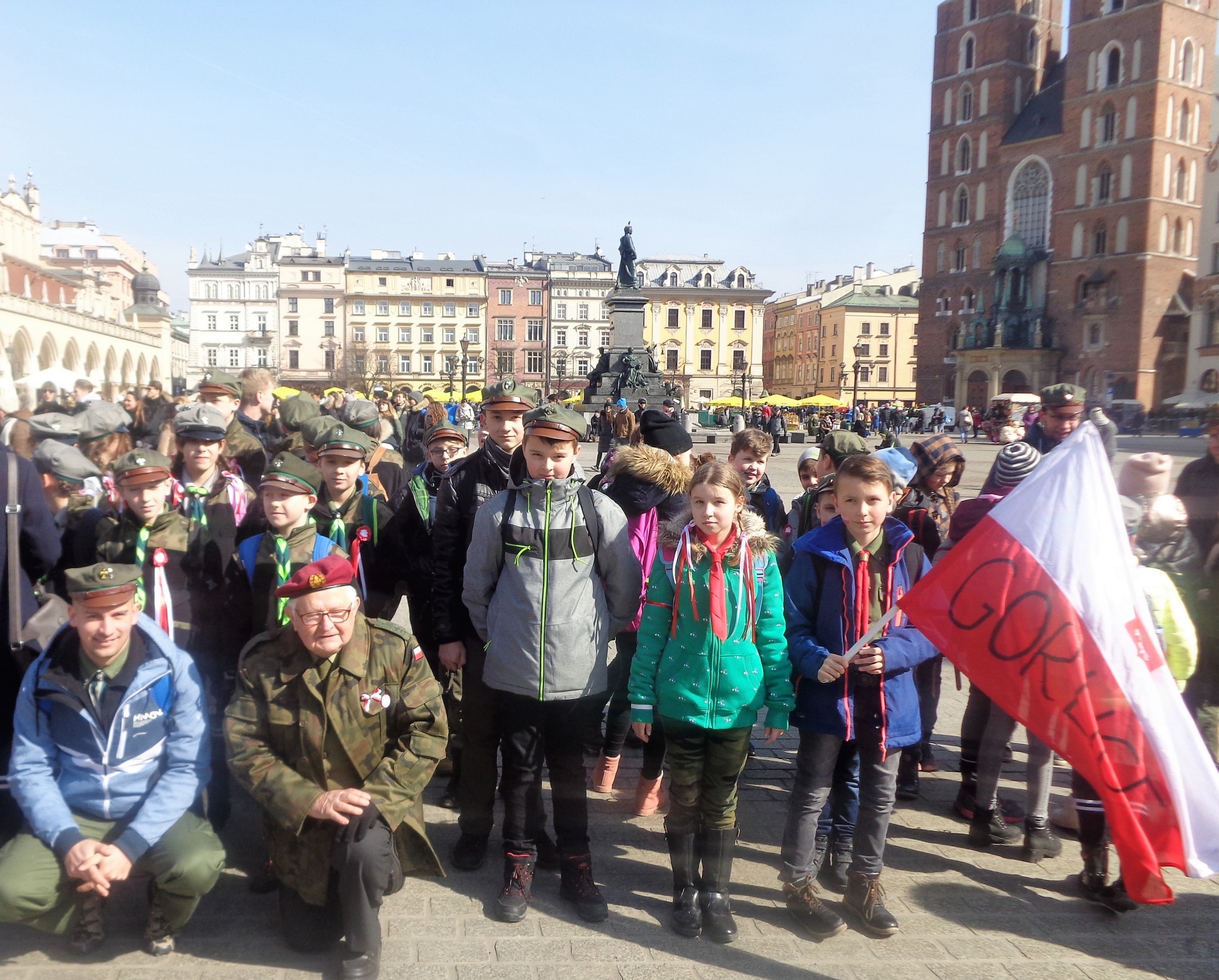 Gorliccy harcerze na Święcie Chorągwi Krakowskiej