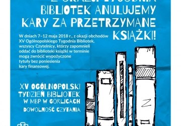 Biblioteka anuluje kary za przetrzymane książki!