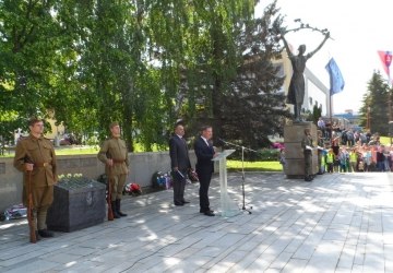 Bardejów upamiętnił zakończenie II wojny światowej