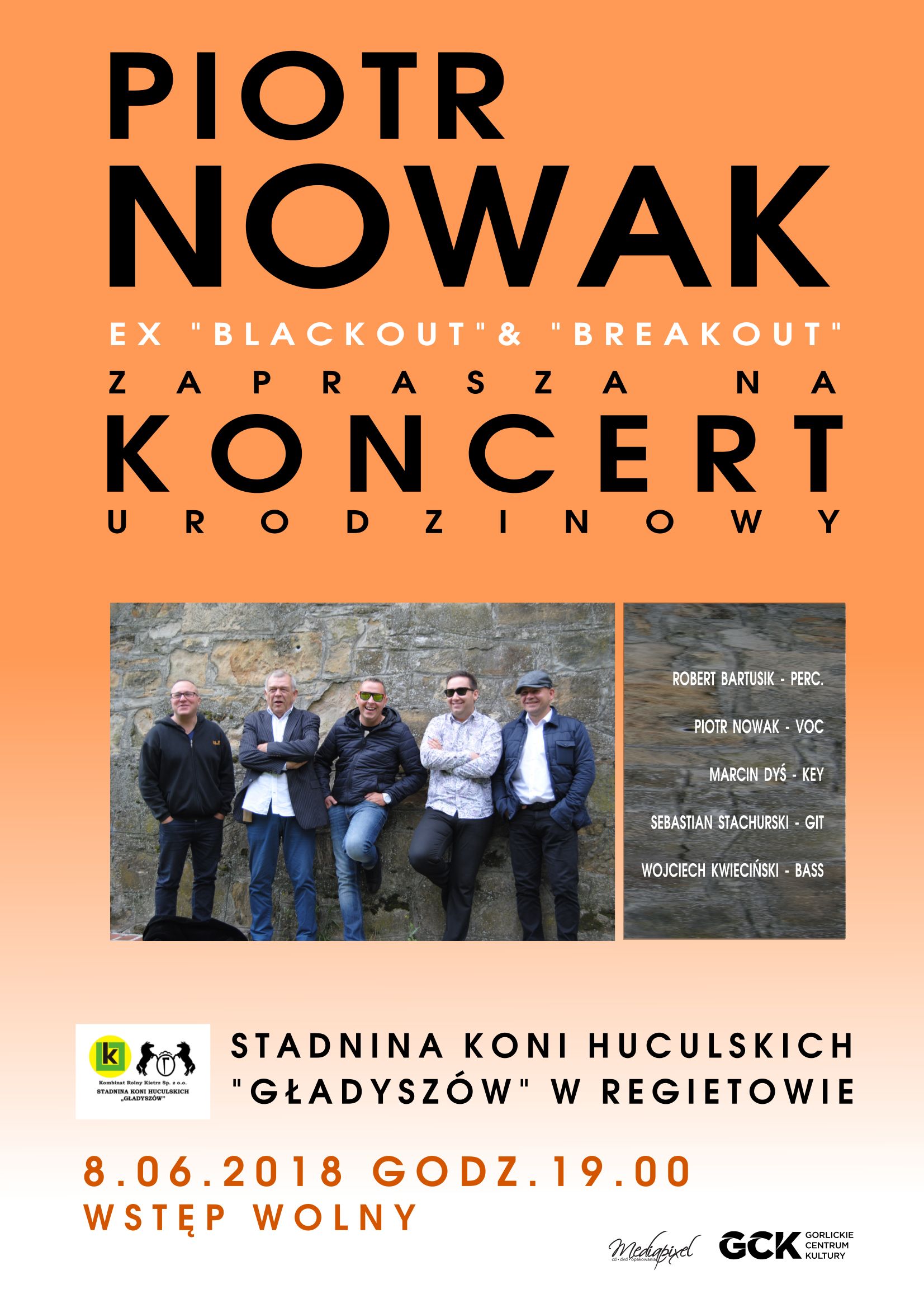 Urodzinowy koncert Piotra Nowaka
