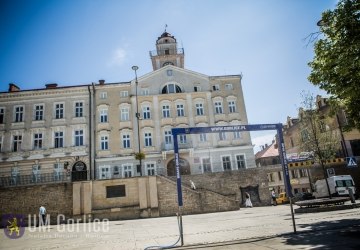 Kurtyna wodna na gorlickim Rynku