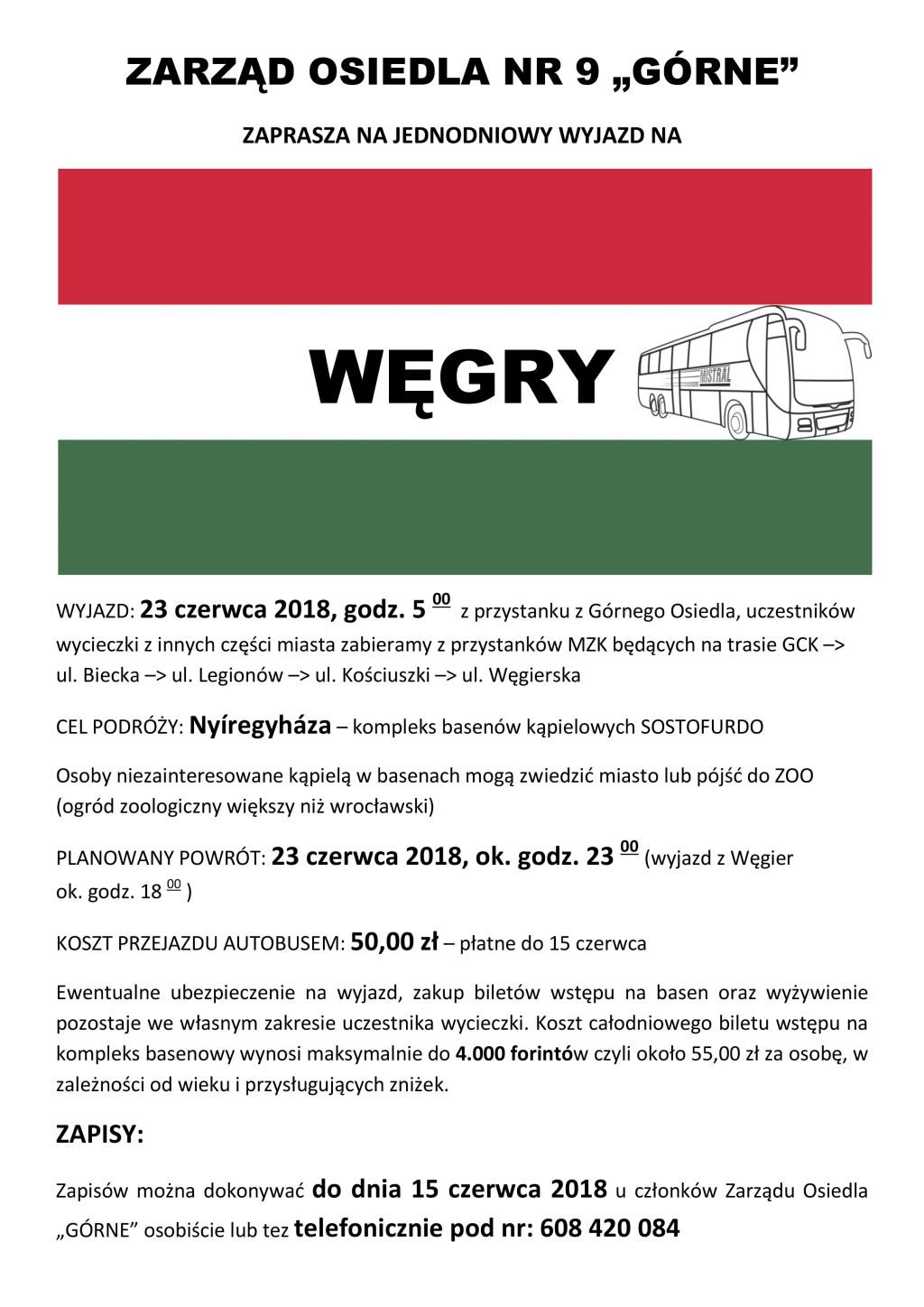 Wycieczka na Węgry
