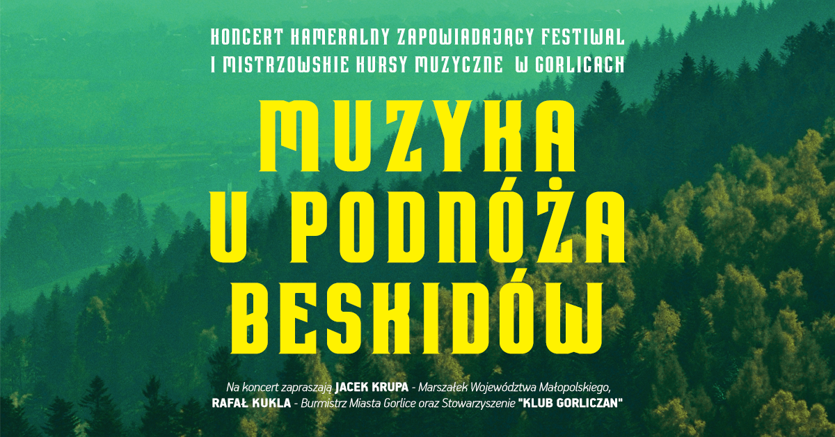 Koncert kameralny Muzyka u podnóża Beskidów