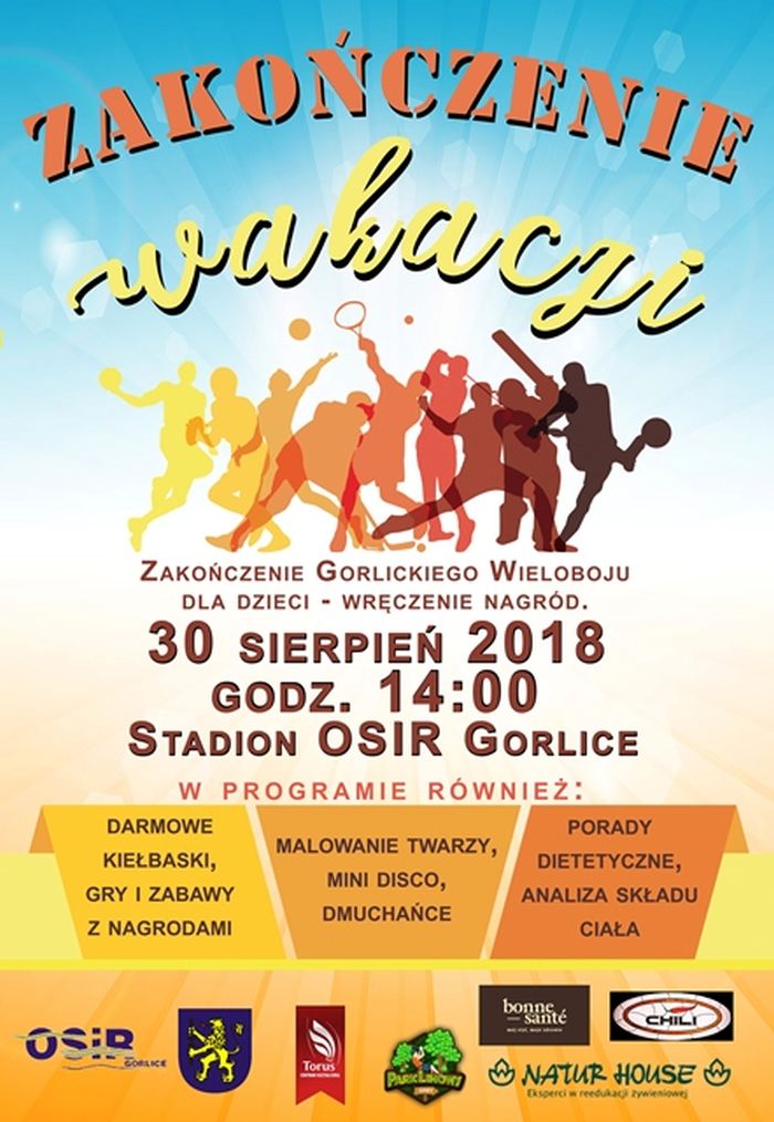 Sportowy piknik na zakończenie wakacji!