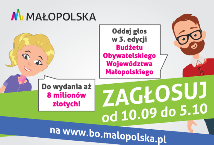 150 zadań w 3. edycji BO Małopolska
