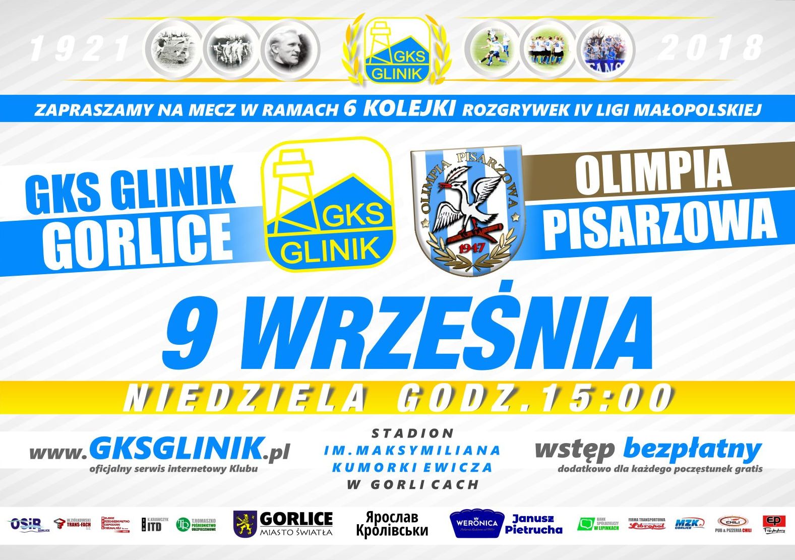 GKS Glinik Gorlice & Olimpia Pisarzowa