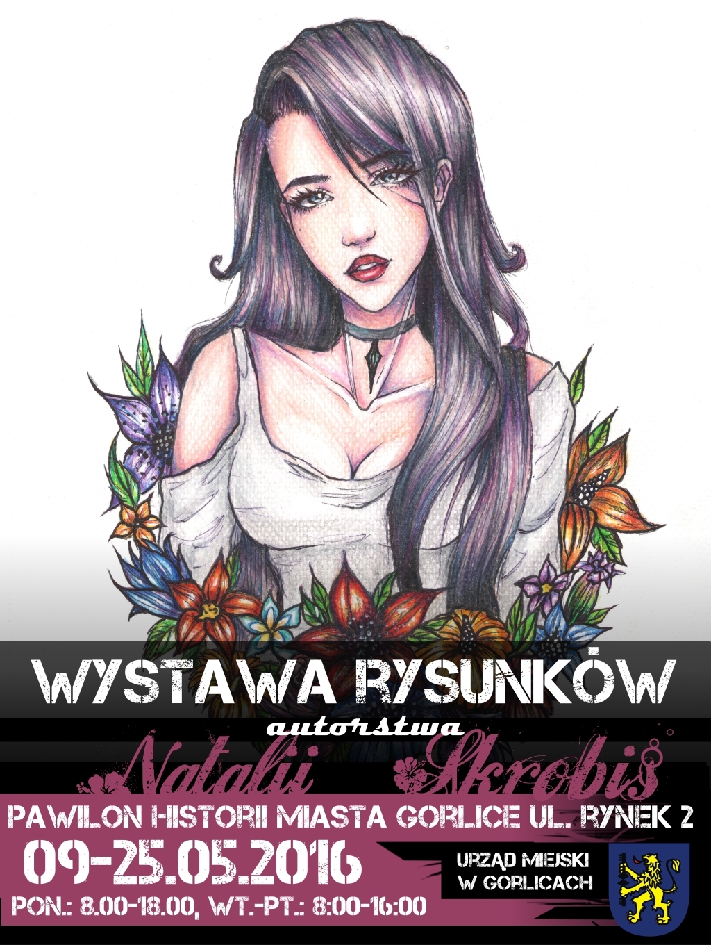 Wystawa rysunków Natalii Skrobiś