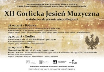 XII Gorlicka Jesień Muzyczna