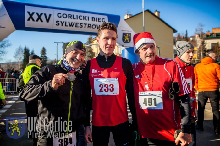 Jubileuszowy XXV Gorlicki Bieg Sylwestrowy