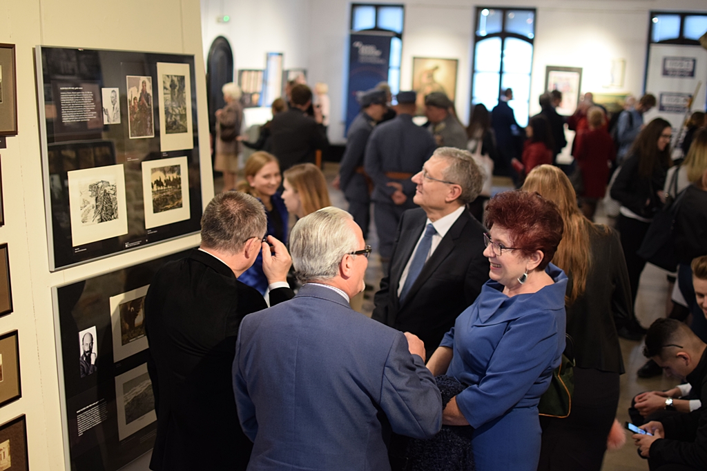 Grób Twój w odległej gdzieś krainie…Artysta na polu chwały - wernisaż wystawy