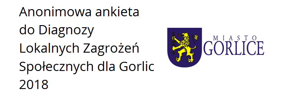 Diagnoza lokalnych zagrożeń społecznych - ankieta