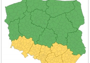 Ostrzeżenie przed marznącym deszczem