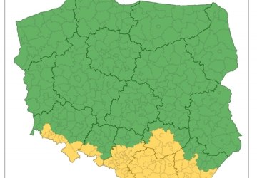 Ostrzeżenie przed marznącym deszczem