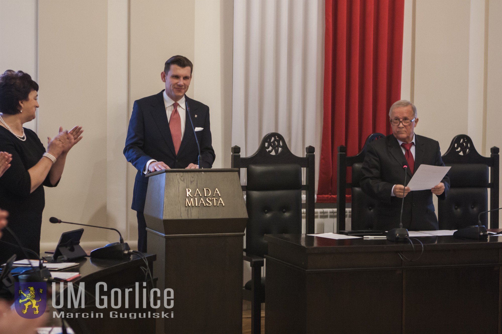 Przemówienie Burmistrza Miasta Gorlice podczas I sesji RM