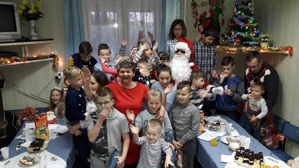 Mikołaj w Klubie Abstynenta Egida