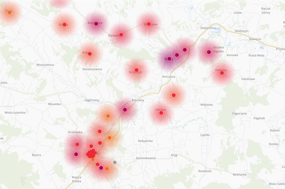 Ostrzeżenie o zanieczyszczeniu powietrza