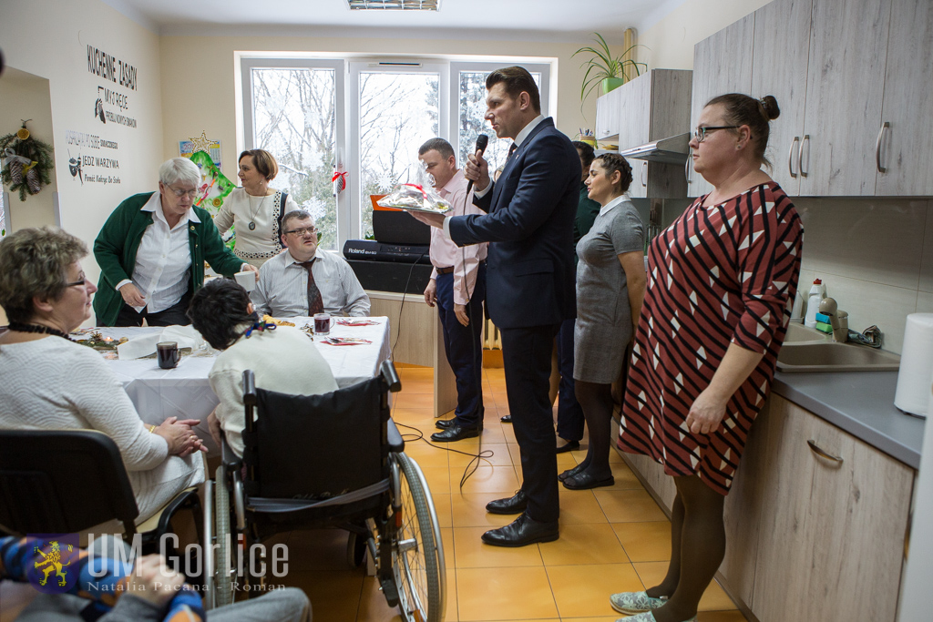 Wigilia w Środowiskowym Domu Samopomocy