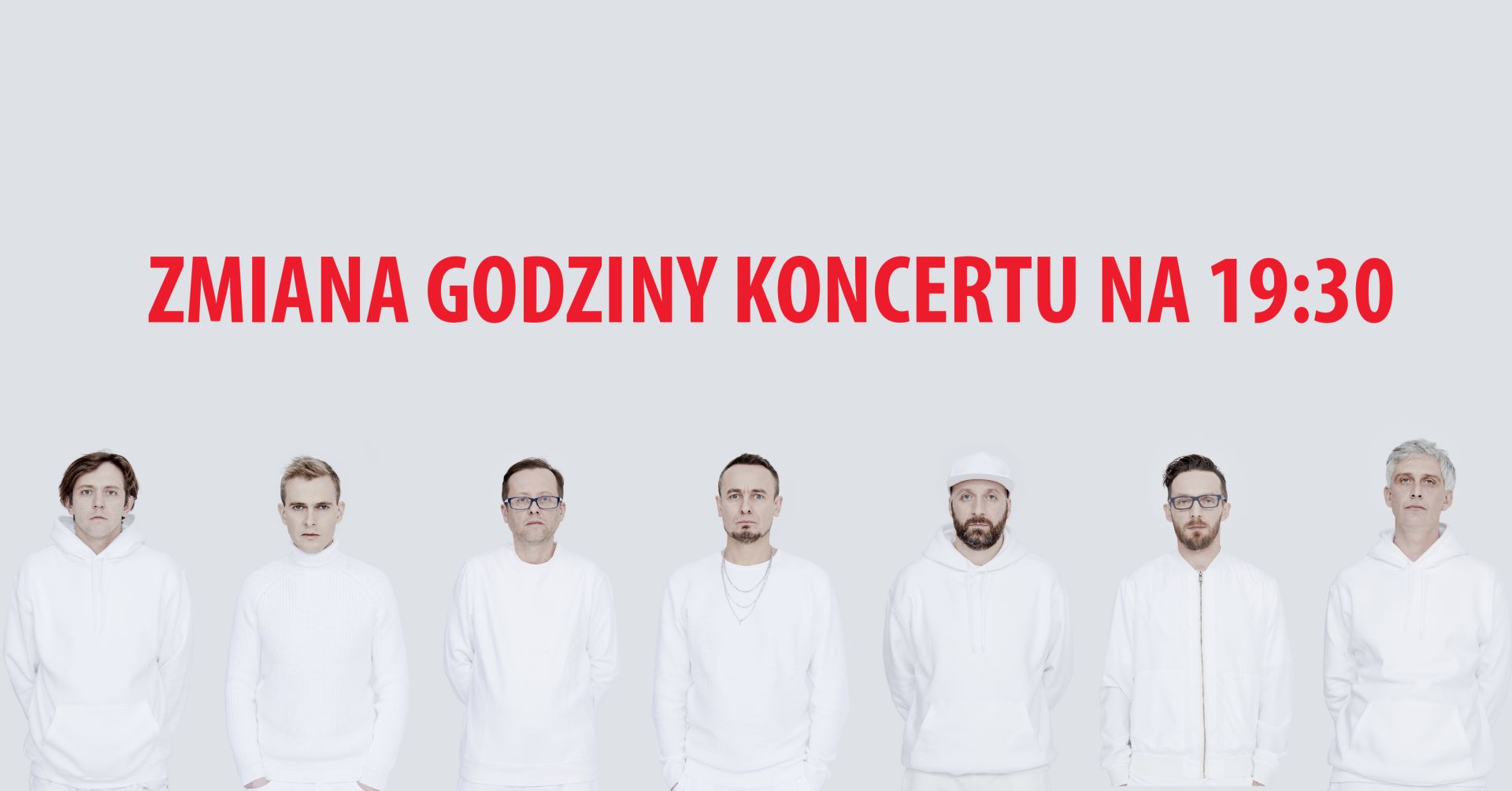 Zmiana godziny koncertu LAO CHE!