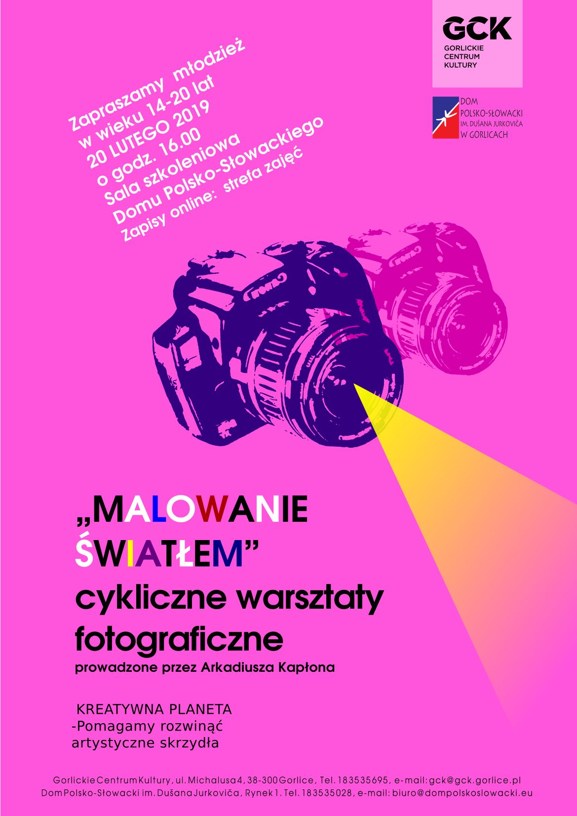 Warsztaty fotograficzne „Malowanie światłem”