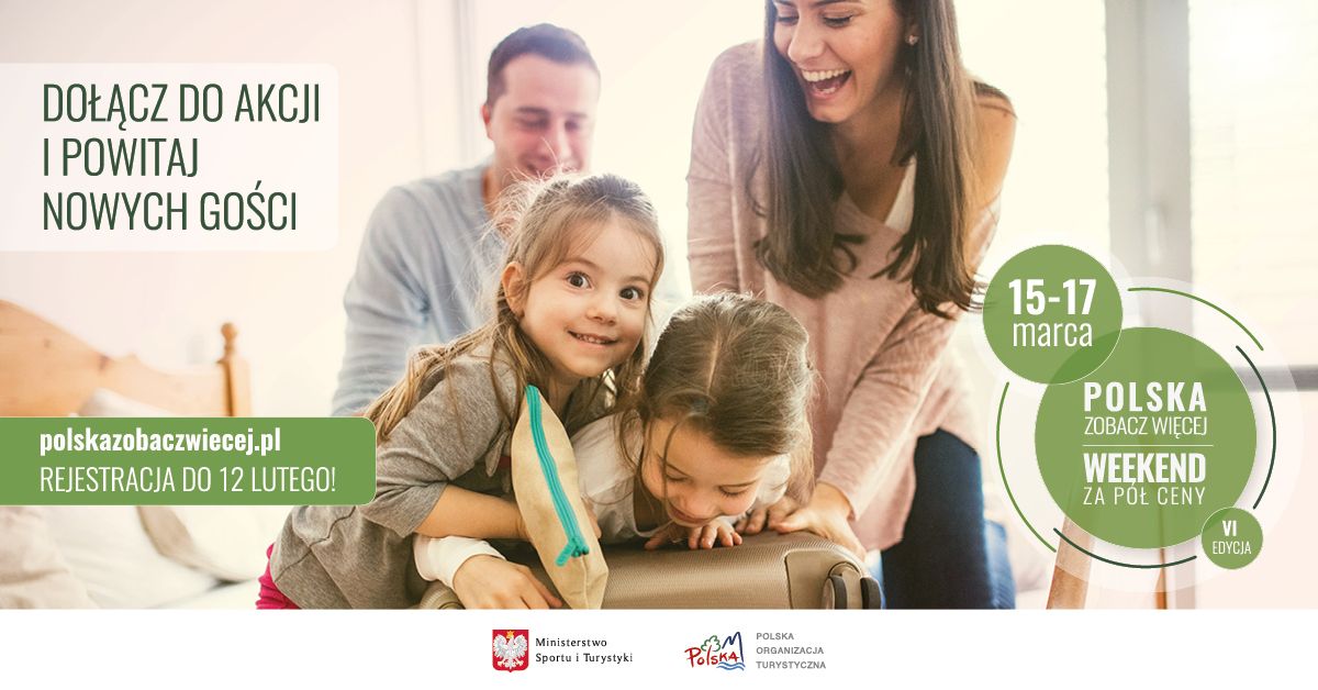 Polska zobacz więcej – weekend za pół ceny