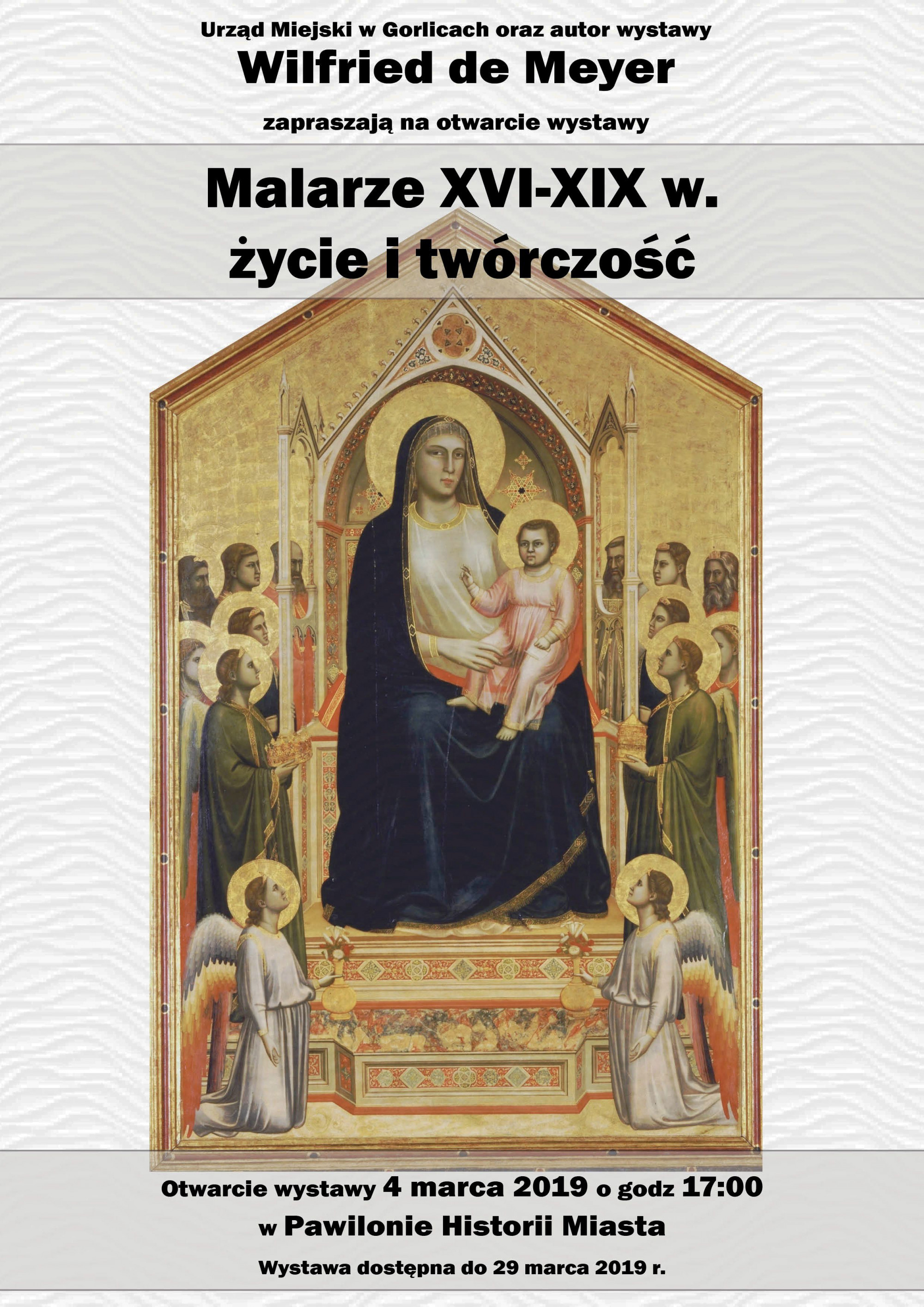 Malarze XVI-XIX w. - życie i twórczość