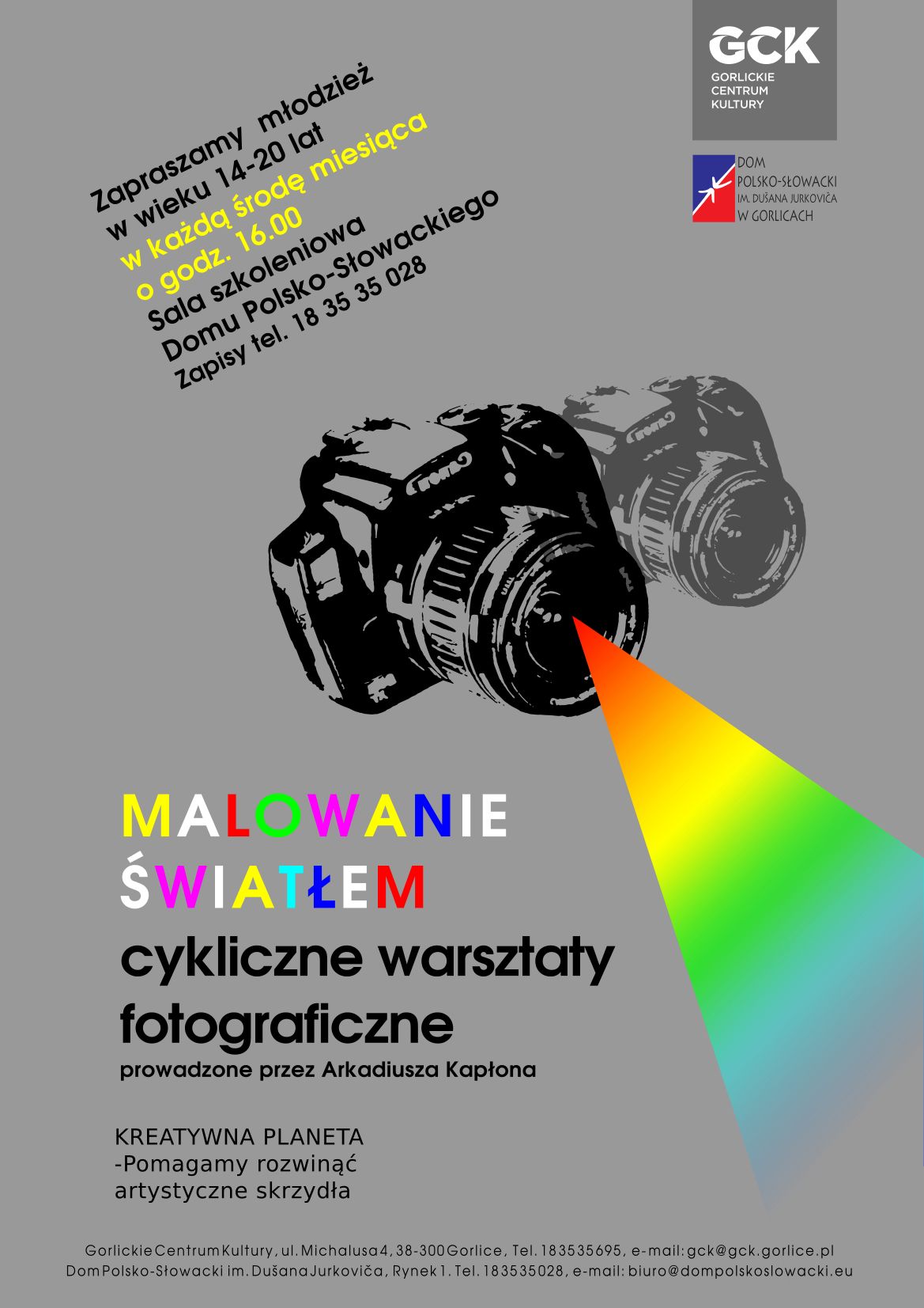 Warsztaty fotograficzne „Malowanie światłem”