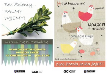 Warsztaty podczas Kiermaszu Wielkanocnego