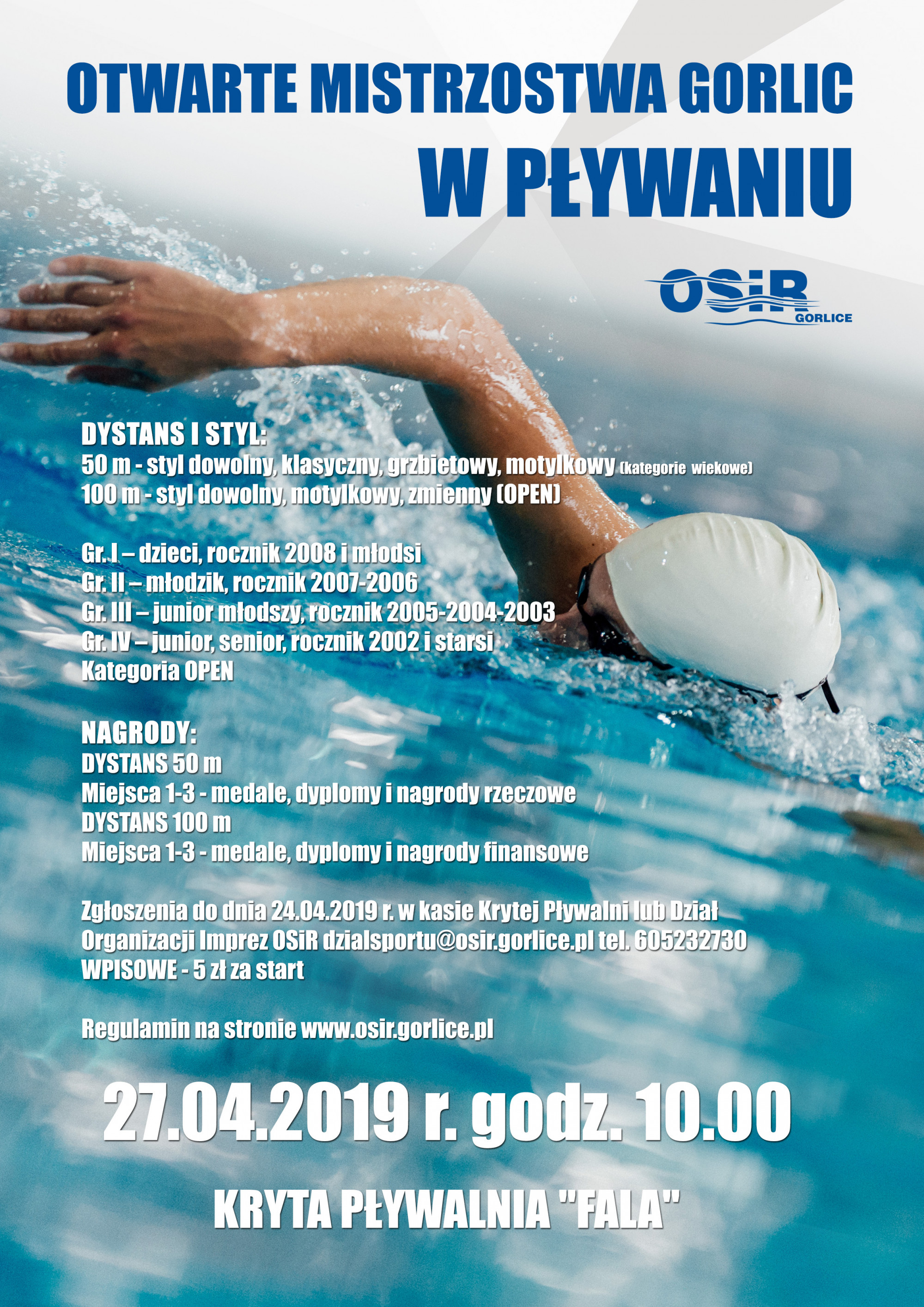 Otwarte Mistrzostwa Gorlic w pływaniu