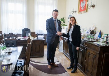 Ambasador Słowenii z wizytą w Gorlicach