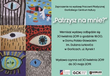 Wystawa prac pracowni plastycznej GCK