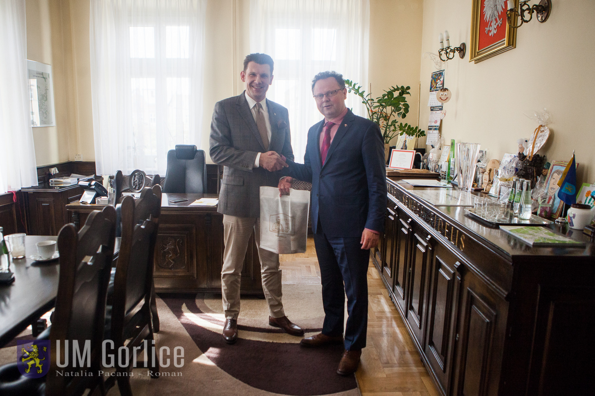 Andrzej Szejna z wizytą w Gorlicach