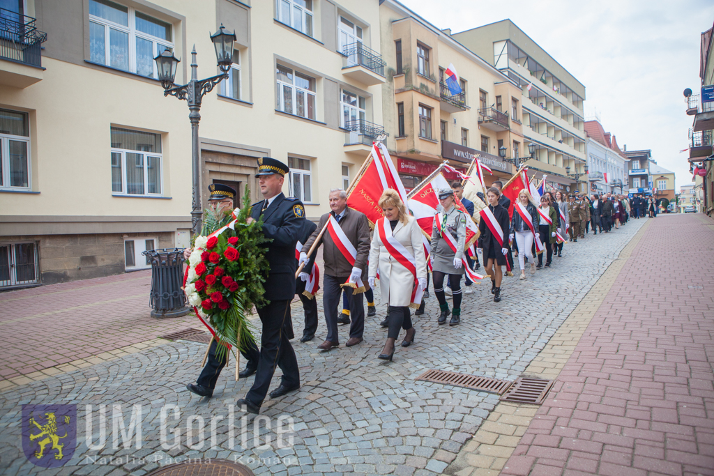 Pochód pierwszomajowy przeszedł ulicami Gorlic
