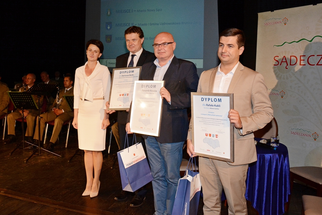 Gorlice na podium w ocenie Aktywności Gmin Subregionu Sądeckiego