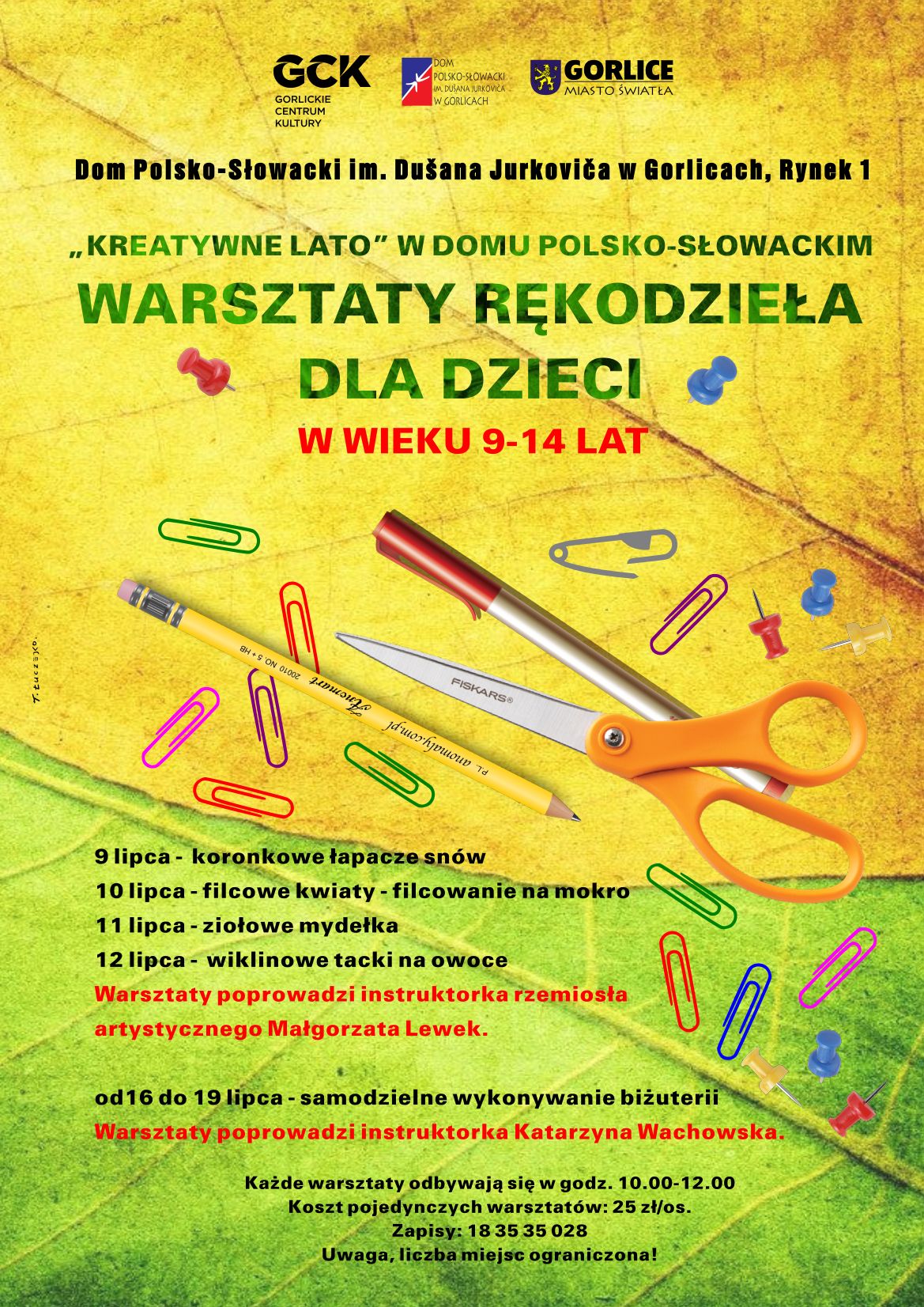 „Kreatywne lato” w Domu Polsko-Słowackim