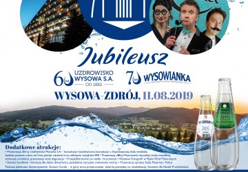 Uzdrowisko Wysowa S.A. ma już 60 lat!