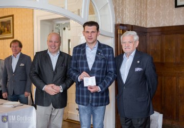 Honorowe odznaki PZITB oraz NOT dla Burmistrza Rafała Kukli