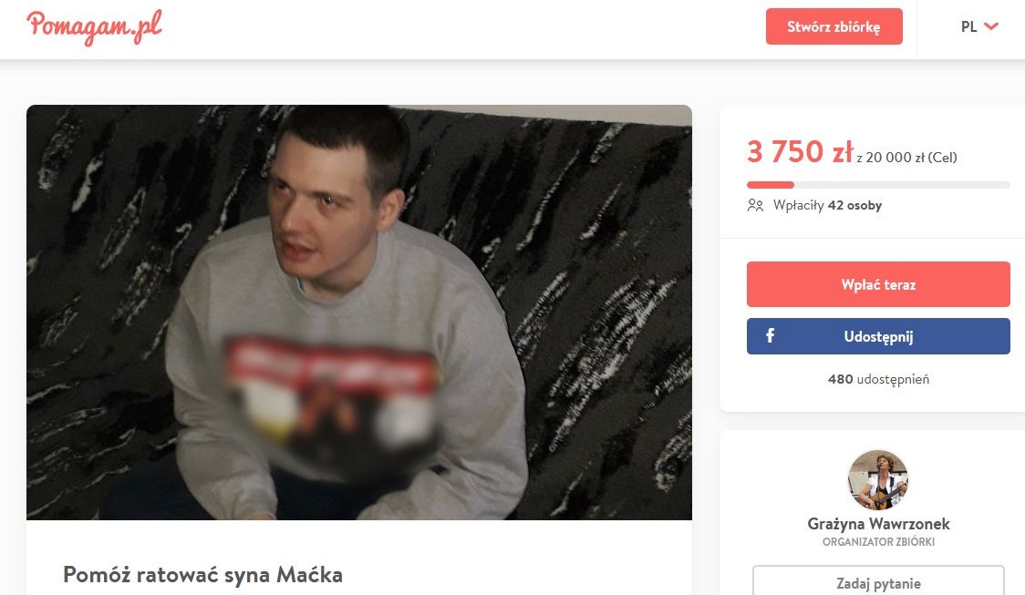 Potrzebna pomoc dla Maćka