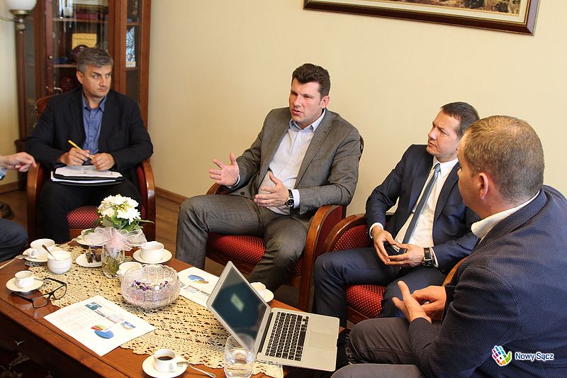 Rozmawiali o projektach komunikacyjnych Subregionu Sądeckiego
