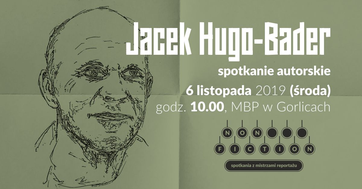Spotkanie z Jackiem Hugo-Baderem w MBP