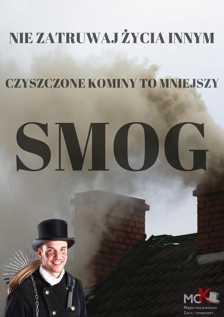 Kampania społeczna - czyszczone kominy to mniejszy smog