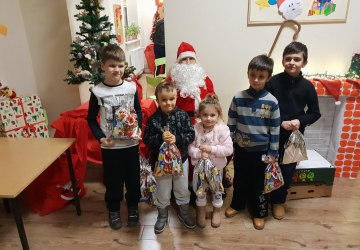 Mikołaj na Osiedlu Młodych