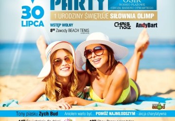 Nowy termin i miejsce V Beach Party!