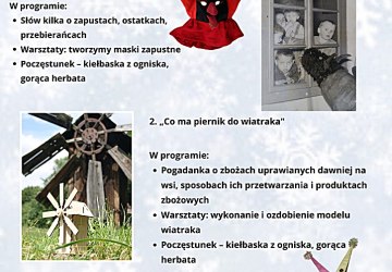 Ferie zimowe w szymbarskim skansenie