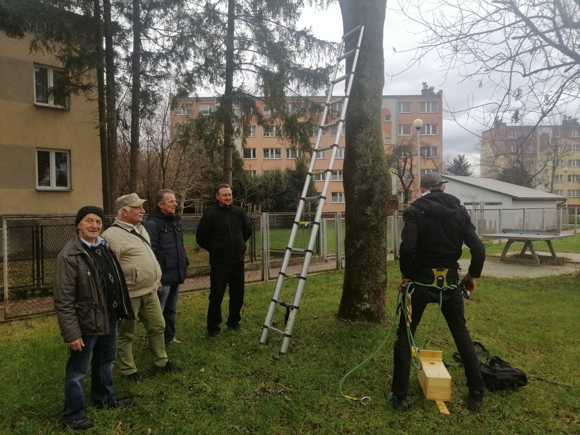 Klub Seniora pomaga i chroni populację ptaków w Gorlicach