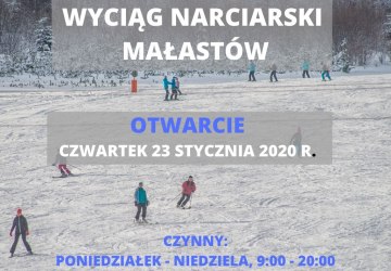 Rusza wyciąg Małastów!