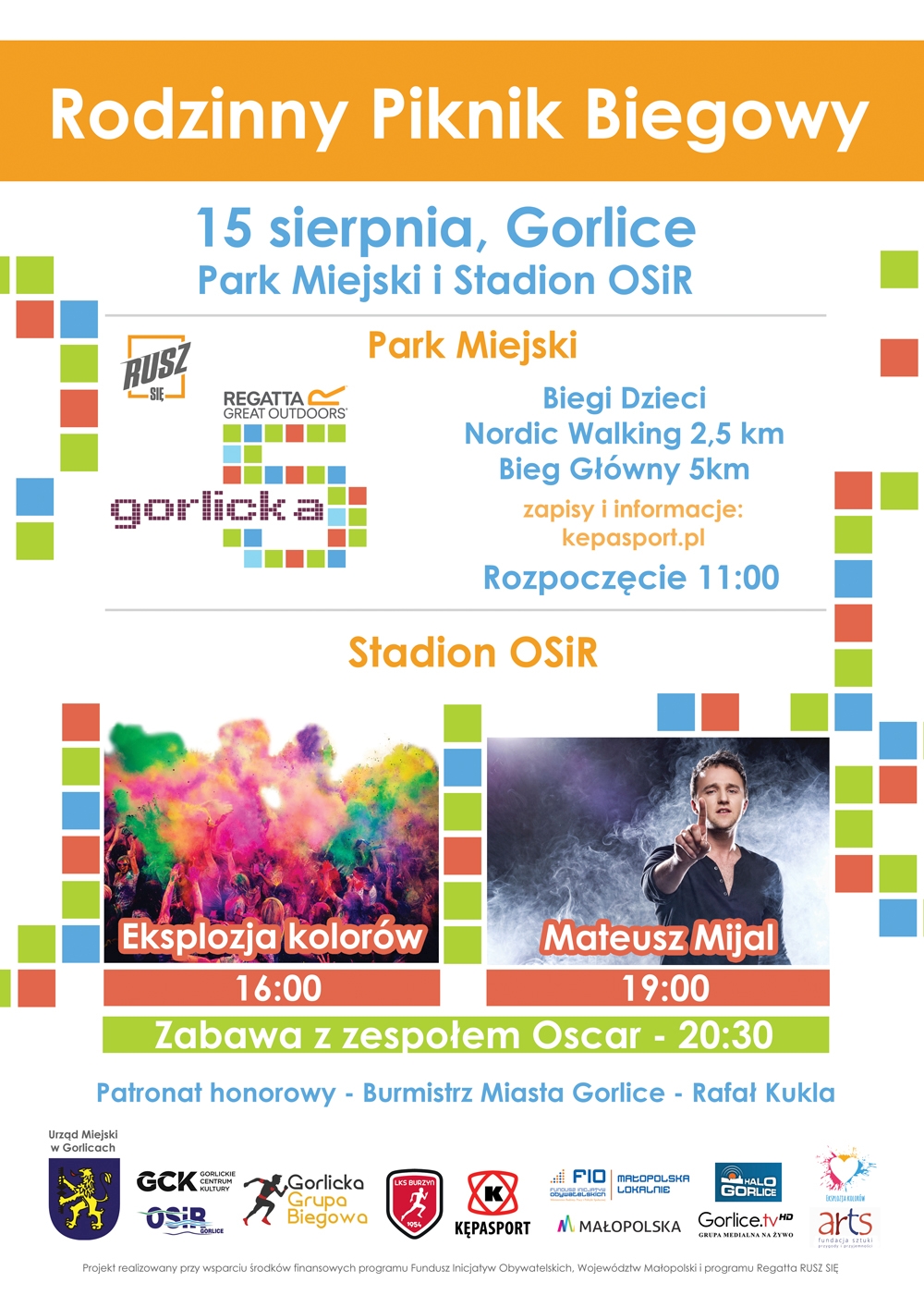 Eksplozja Kolorów i Mateusz Mijal w Gorlicach!