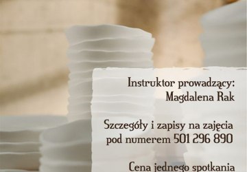 Warsztaty ceramiki w GCK